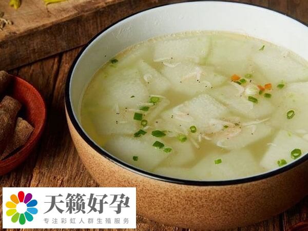 冬瓜汤有助于排腹水